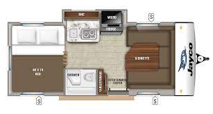 2019 JAYCO HUMMINGBIRD 17FD, , floor-plans-day image number 0